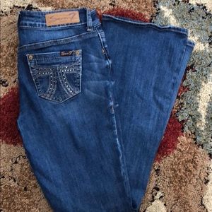Seven 7 Jeans Acid Wash Boot Cut Ladies Sz. 4